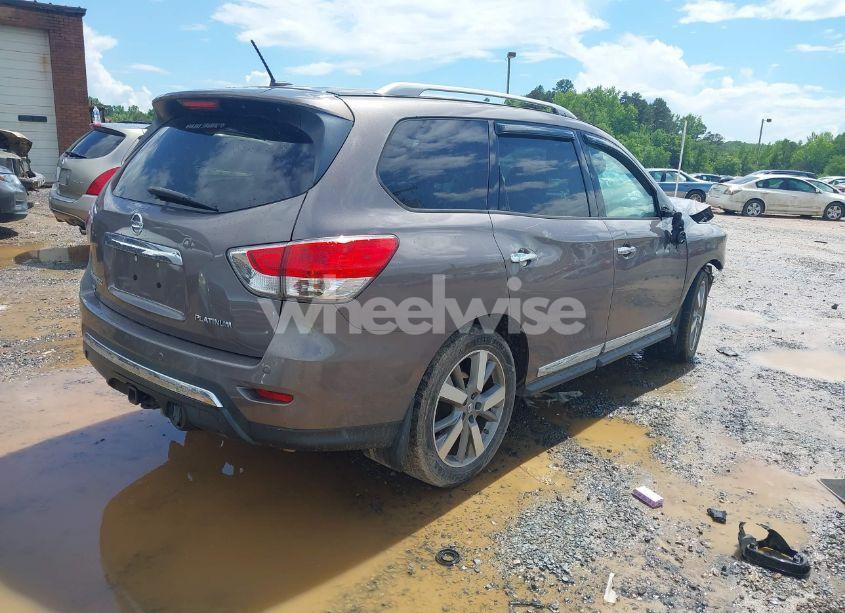 Photo 4 of 2014 Nissan Pathfinder PLATINUM (VIN 5N1AR2MN0EC639332)
