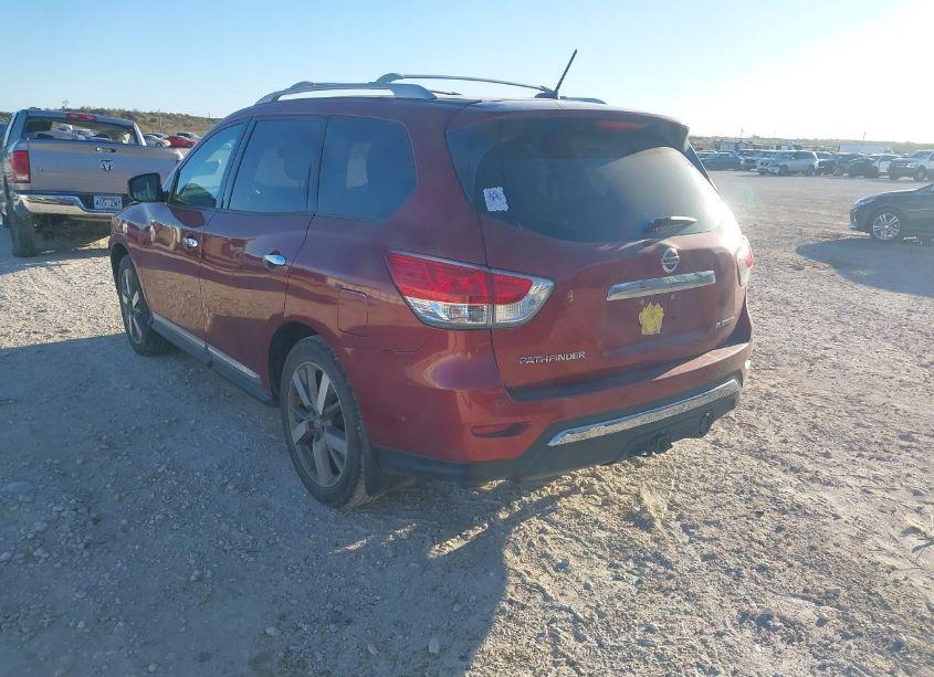 Photo 3 of 2015 Nissan Pathfinder PLATINUM (VIN 5N1AR2MN0FC625786)