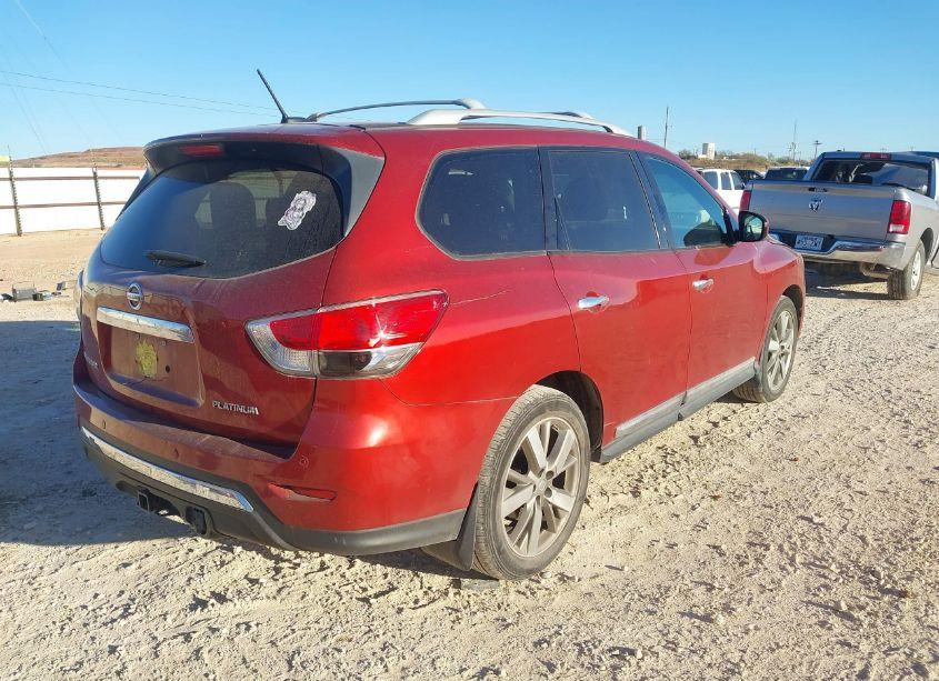 Photo 4 of 2015 Nissan Pathfinder PLATINUM (VIN 5N1AR2MN0FC625786)