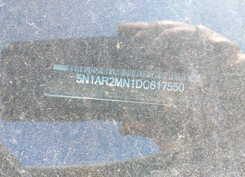 Photo 12 of 2013 Nissan Pathfinder S (VIN 5N1AR2MN1DC617550)