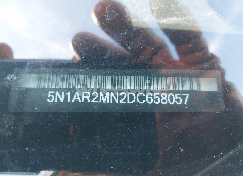 Photo 9 of 2013 Nissan Pathfinder S (VIN 5N1AR2MN2DC658057)