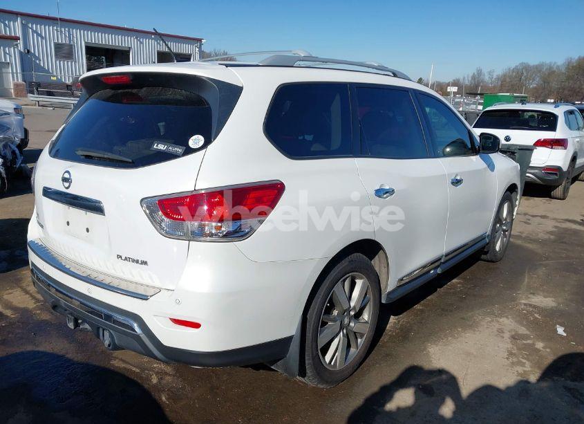 Photo 4 of 2014 Nissan Pathfinder PLATINUM (VIN 5N1AR2MN2EC687883)