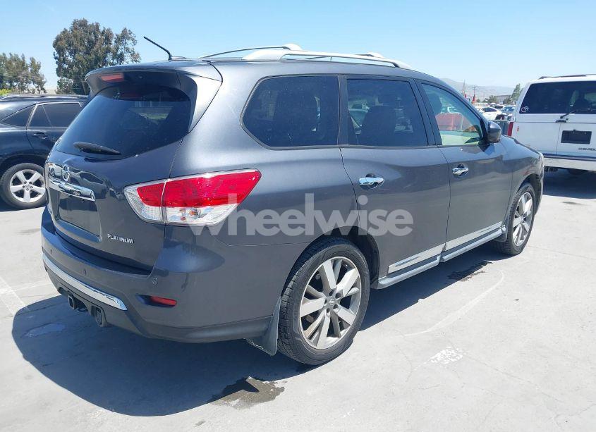 Photo 4 of 2013 Nissan Pathfinder PLATINUM (VIN 5N1AR2MN3DC604721)