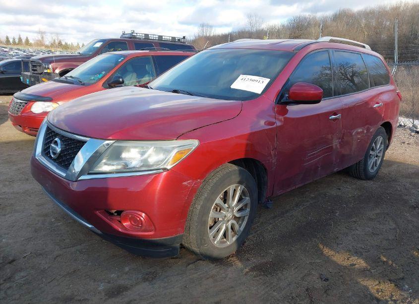 Photo 2 of 2016 Nissan Pathfinder PLATINUM/S/SL/SV (VIN 5N1AR2MN3GC639828)