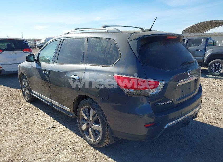Photo 3 of 2013 Nissan Pathfinder PLATINUM (VIN 5N1AR2MN4DC639381)