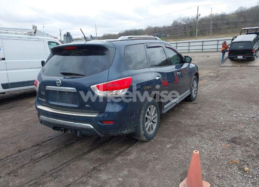 Photo 4 of 2015 Nissan Pathfinder SL (VIN 5N1AR2MN5FC622513)