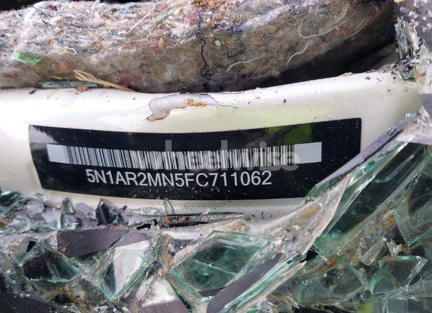 Photo 9 of 2015 Nissan Pathfinder PLATINUM (VIN 5N1AR2MN5FC711062)