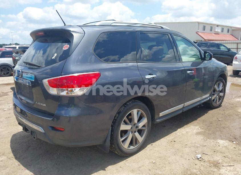 Photo 4 of 2013 Nissan Pathfinder PLATINUM (VIN 5N1AR2MN6DC661267)