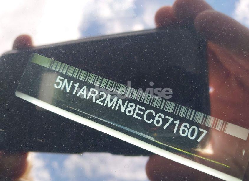 Photo 9 of 2014 Nissan Pathfinder S (VIN 5N1AR2MN8EC671607)