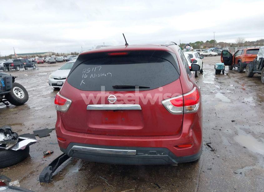 Photo 17 of 2016 Nissan Pathfinder PLATINUM/S/SL/SV (VIN 5N1AR2MN8GC654499)