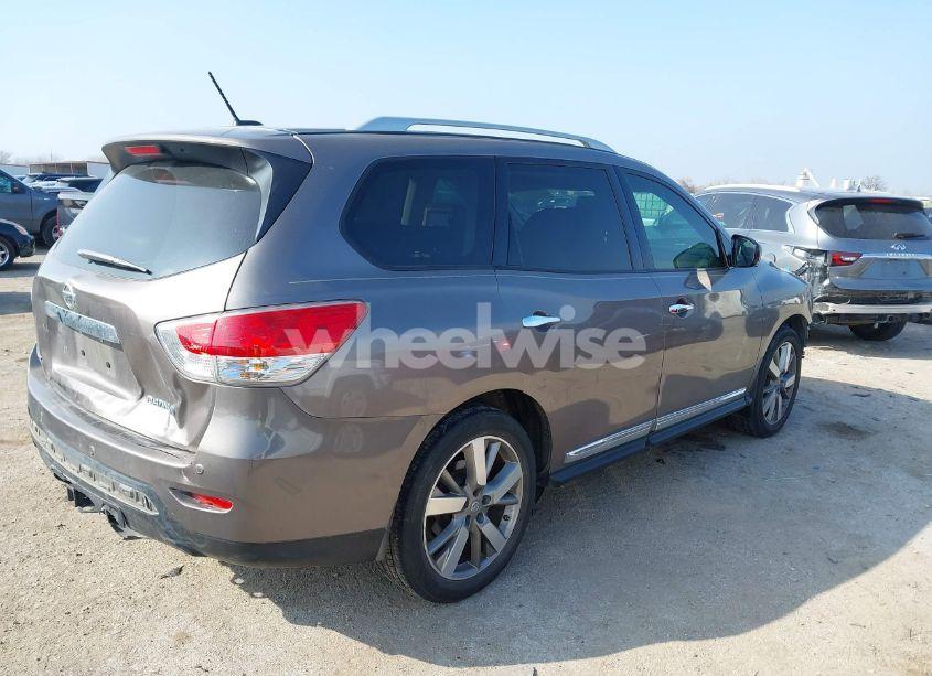 Photo 4 of 2014 Nissan Pathfinder PLATINUM (VIN 5N1AR2MN9EC603719)