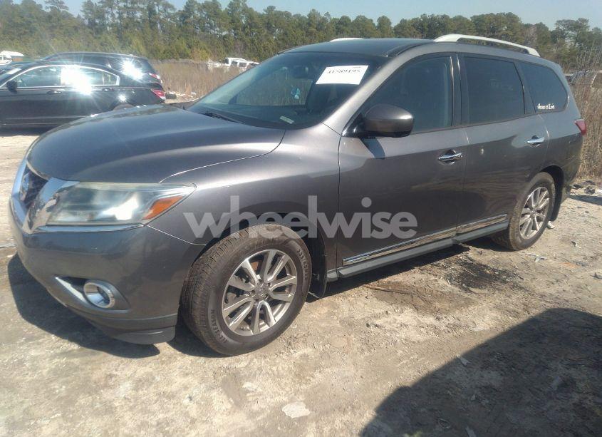 Photo 2 of 2015 Nissan Pathfinder SL (VIN 5N1AR2MN9FC600109)