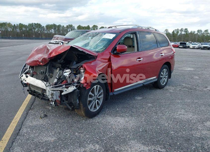 Photo 2 of 2015 Nissan Pathfinder SL (VIN 5N1AR2MN9FC625169)