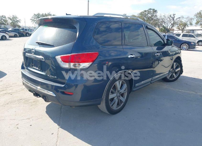 Photo 4 of 2015 Nissan Pathfinder PLATINUM (VIN 5N1AR2MN9FC641761)