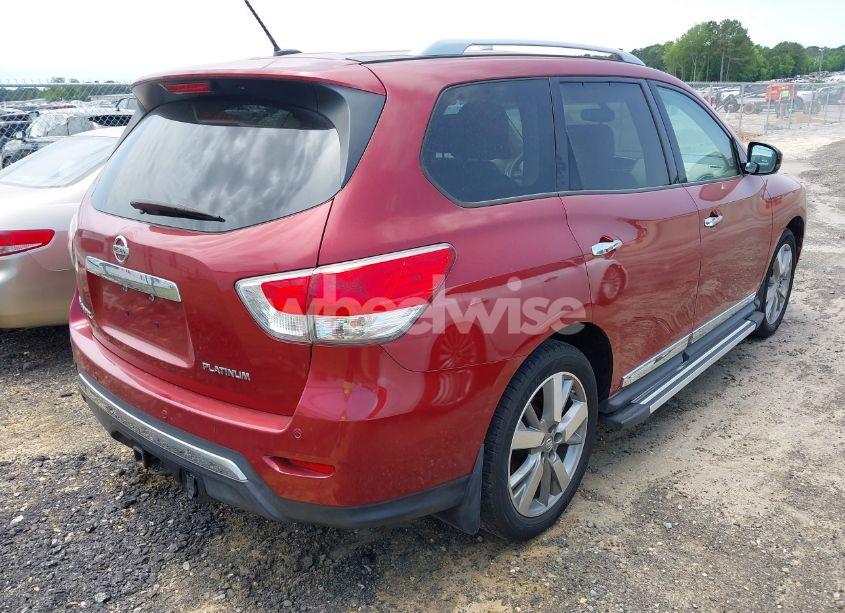 Photo 4 of 2013 Nissan Pathfinder PLATINUM (VIN 5N1AR2MNXDC659618)