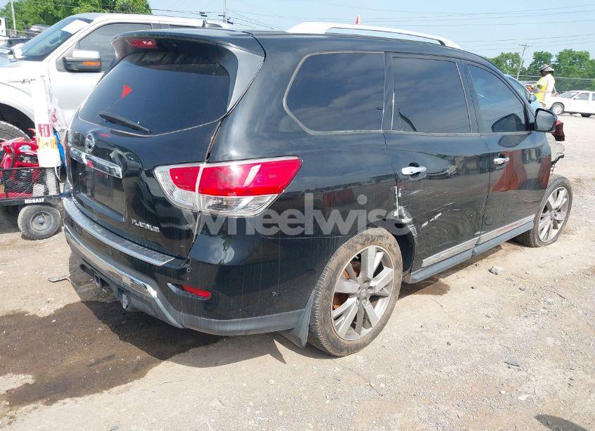 Photo 4 of 2014 Nissan Pathfinder PLATINUM (VIN 5N1AR2MNXEC656347)