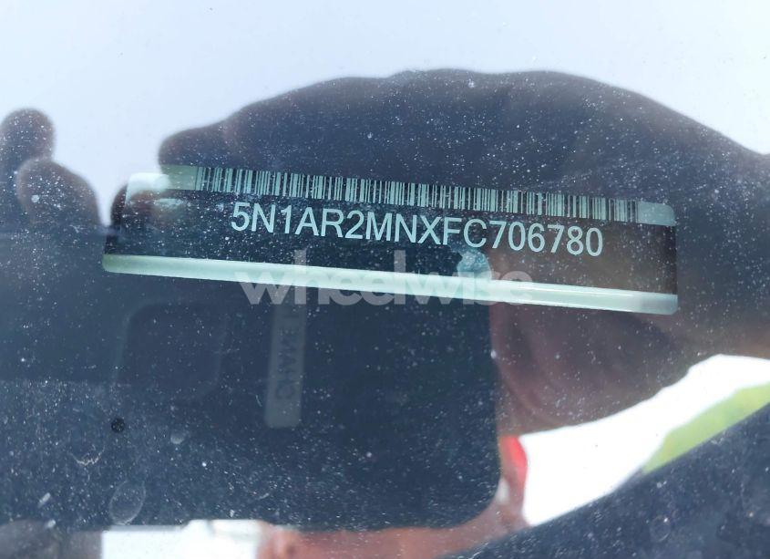 Photo 9 of 2015 Nissan Pathfinder S (VIN 5N1AR2MNXFC706780)