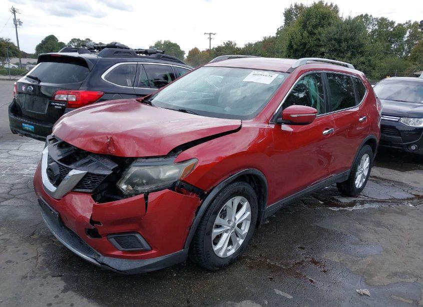 Photo 2 of 2014 Nissan Rogue SV (VIN 5N1AT2MK1EC804408)