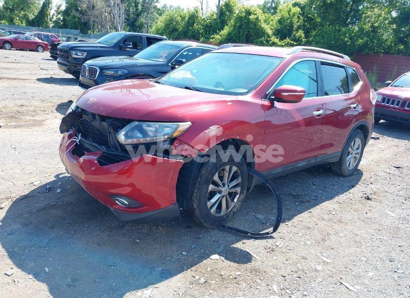 Photo 2 of 2015 Nissan Rogue SV (VIN 5N1AT2MK3FC910974)