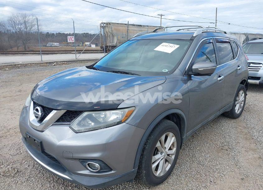 Photo 2 of 2015 Nissan Rogue SV (VIN 5N1AT2MK4FC845407)