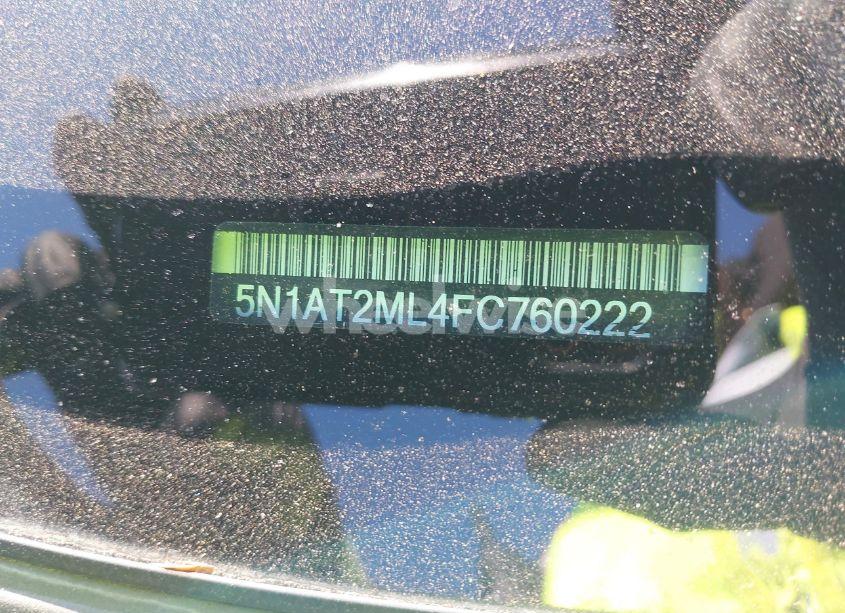 Photo 9 of 2015 Nissan Rogue SV (VIN 5N1AT2ML4FC760222)