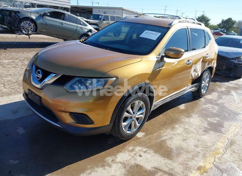 Photo 2 of 2015 Nissan Rogue SV (VIN 5N1AT2ML7FC770873)