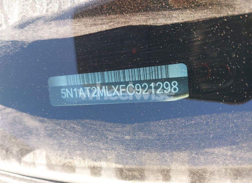 Photo 9 of 2015 Nissan Rogue SV (VIN 5N1AT2MLXFC921298)