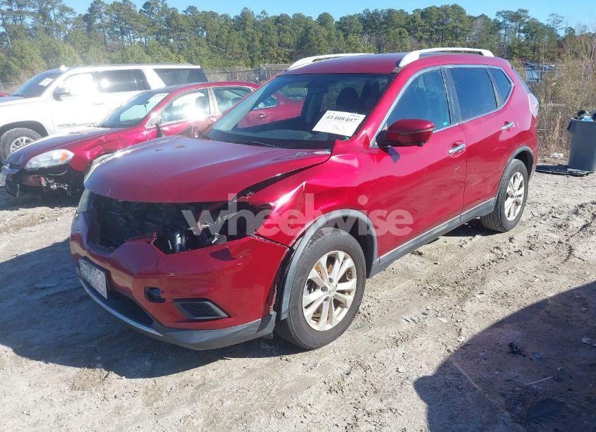 Photo 2 of 2016 Nissan Rogue SV (VIN 5N1AT2MN9GC756024)