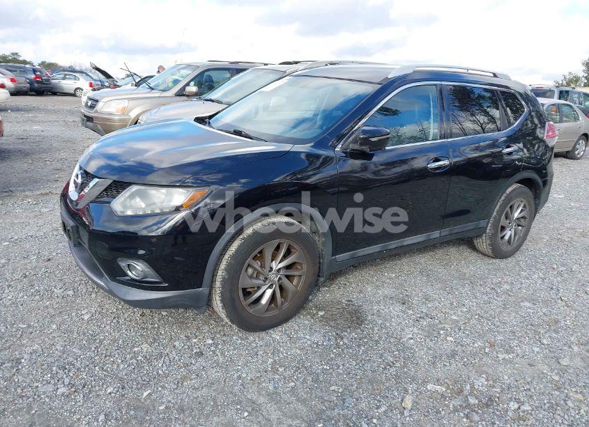 Photo 2 of 2015 Nissan Rogue SL (VIN 5N1AT2MT0FC775431)