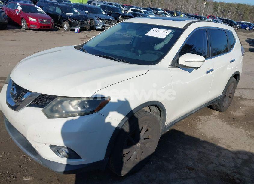 Photo 2 of 2015 Nissan Rogue SL (VIN 5N1AT2MT0FC778118)