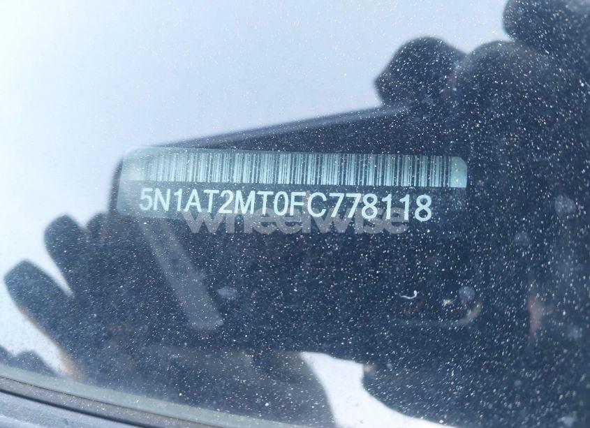 Photo 9 of 2015 Nissan Rogue SL (VIN 5N1AT2MT0FC778118)