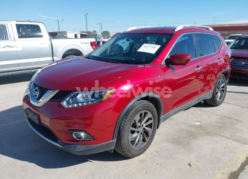Photo 2 of 2016 Nissan Rogue SL (VIN 5N1AT2MT0GC763006)