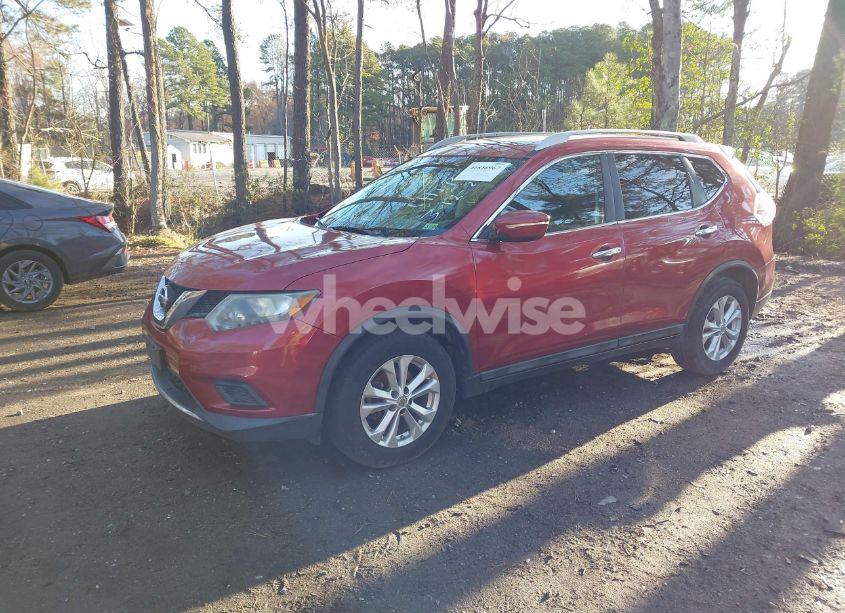 Photo 2 of 2014 Nissan Rogue SV (VIN 5N1AT2MT1EC826143)