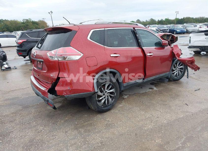 Photo 4 of 2015 Nissan Rogue SL (VIN 5N1AT2MT2FC782395)