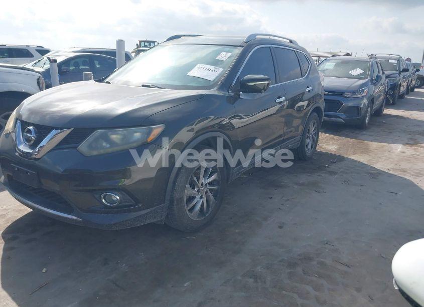 Photo 2 of 2015 Nissan Rogue SL (VIN 5N1AT2MT2FC830607)