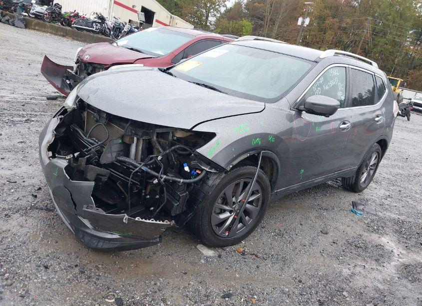 Photo 2 of 2016 Nissan Rogue SL (VIN 5N1AT2MT2GC735613)