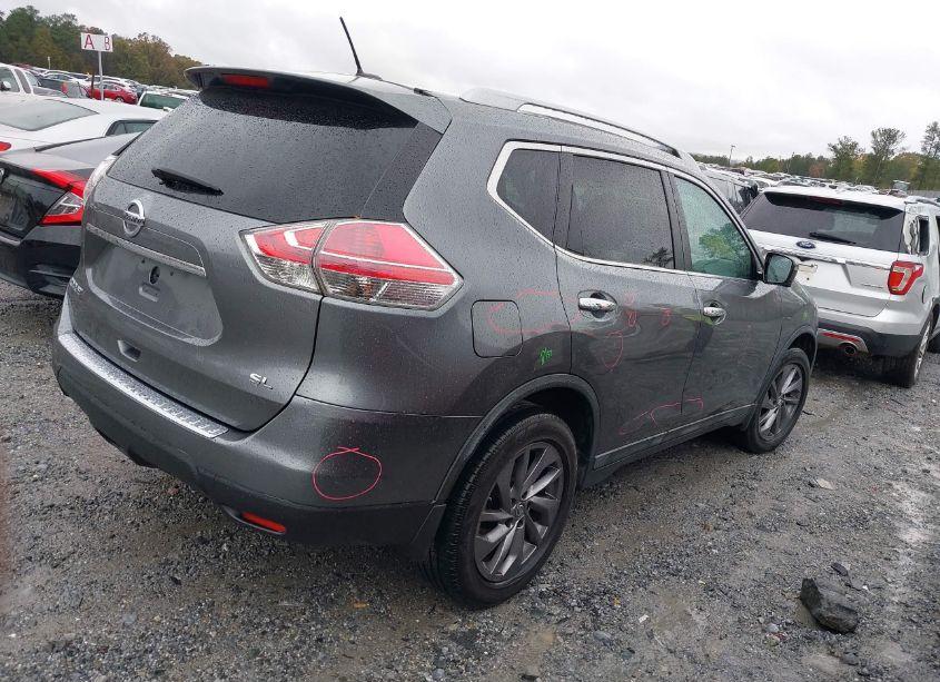 Photo 4 of 2016 Nissan Rogue SL (VIN 5N1AT2MT2GC735613)