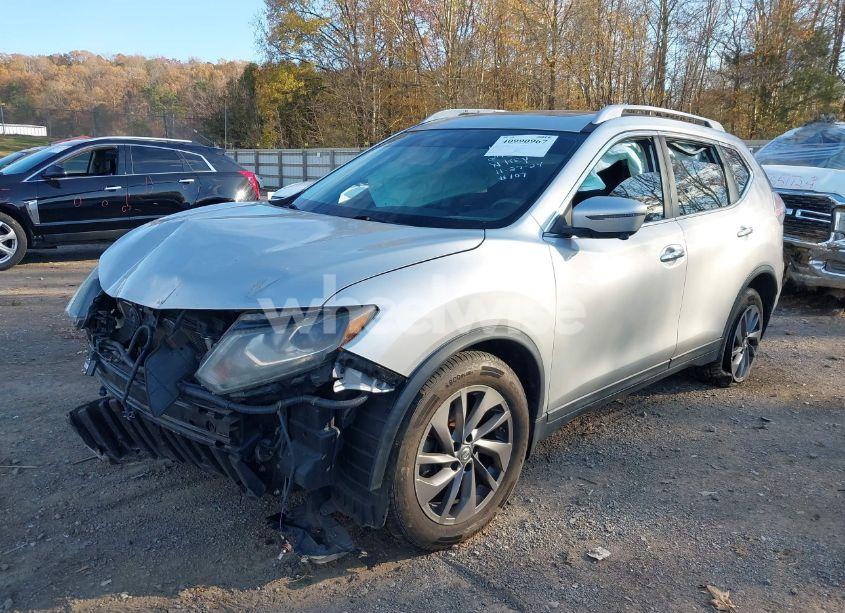 Photo 2 of 2016 Nissan Rogue SL (VIN 5N1AT2MT2GC763167)