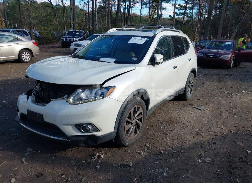 Photo 2 of 2016 Nissan Rogue SL (VIN 5N1AT2MT2GC865066)