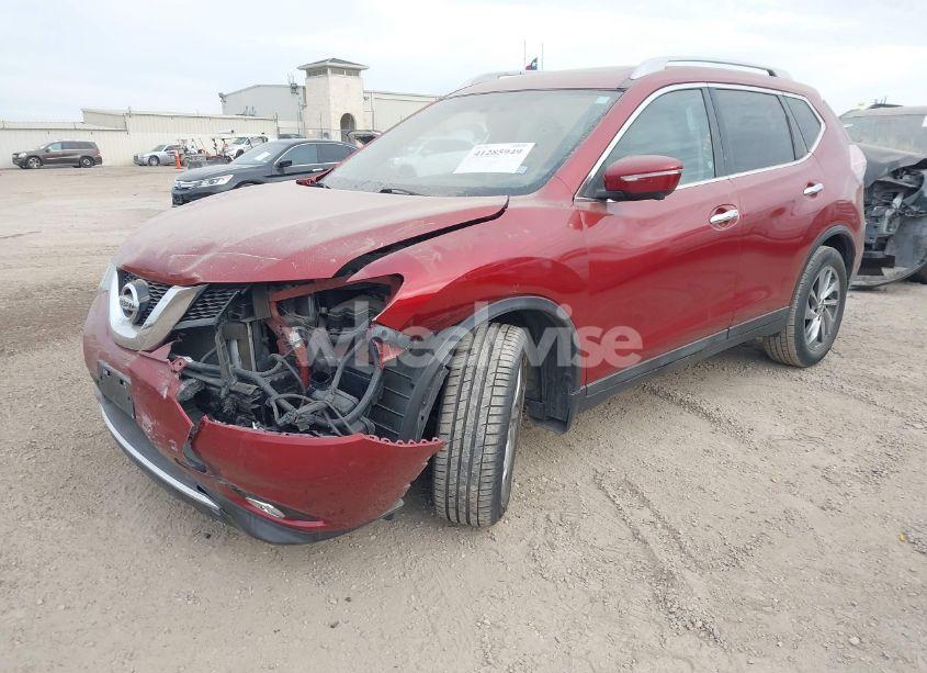 Photo 2 of 2014 Nissan Rogue SL (VIN 5N1AT2MT3EC836267)