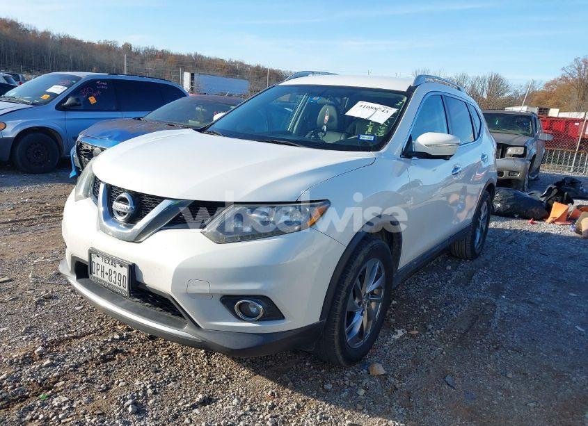 Photo 2 of 2014 Nissan Rogue SL (VIN 5N1AT2MT3EC866739)