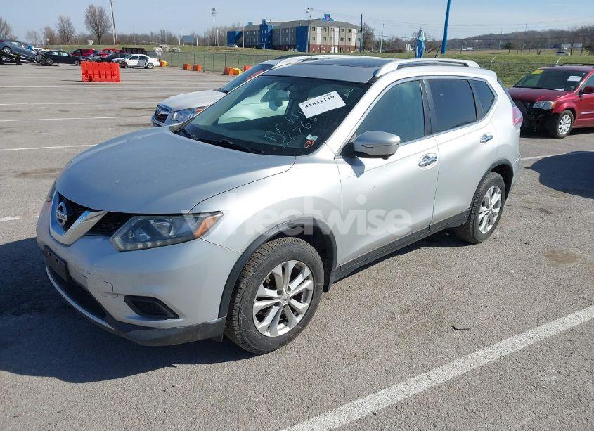Photo 2 of 2015 Nissan Rogue SV (VIN 5N1AT2MT3FC752905)
