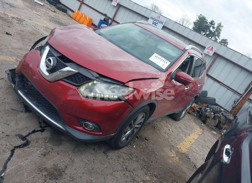 Photo 2 of 2015 Nissan Rogue SL (VIN 5N1AT2MT3FC897667)