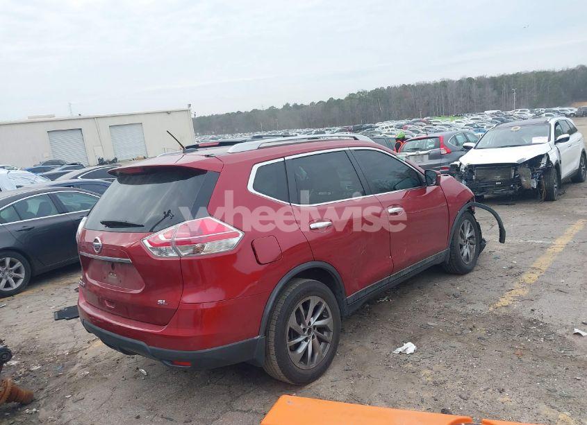 Photo 4 of 2015 Nissan Rogue SL (VIN 5N1AT2MT3FC897667)