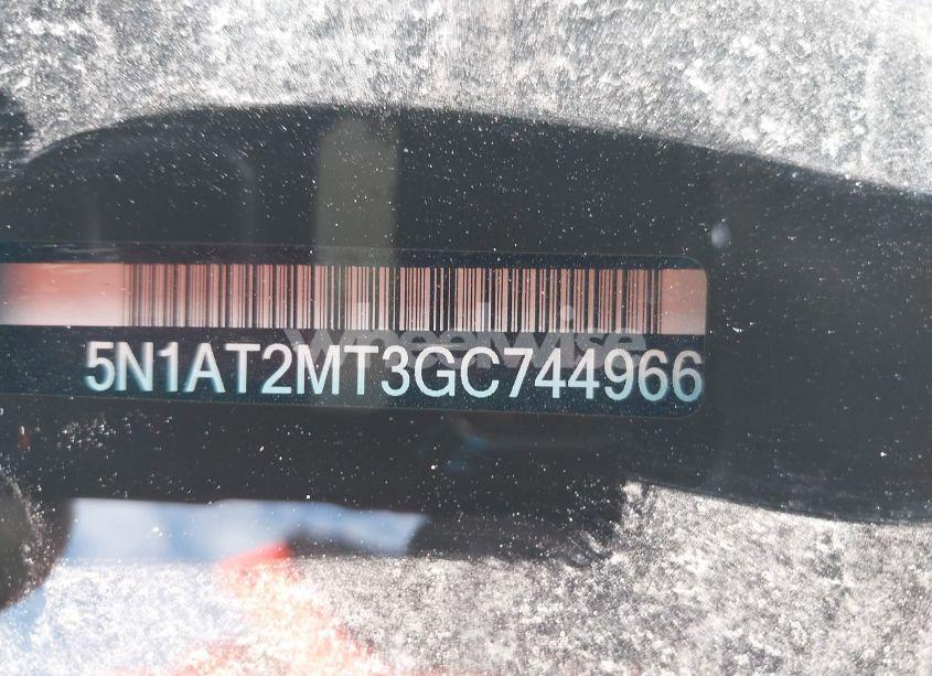 Photo 9 of 2016 Nissan Rogue S/SL/SV (VIN 5N1AT2MT3GC744966)