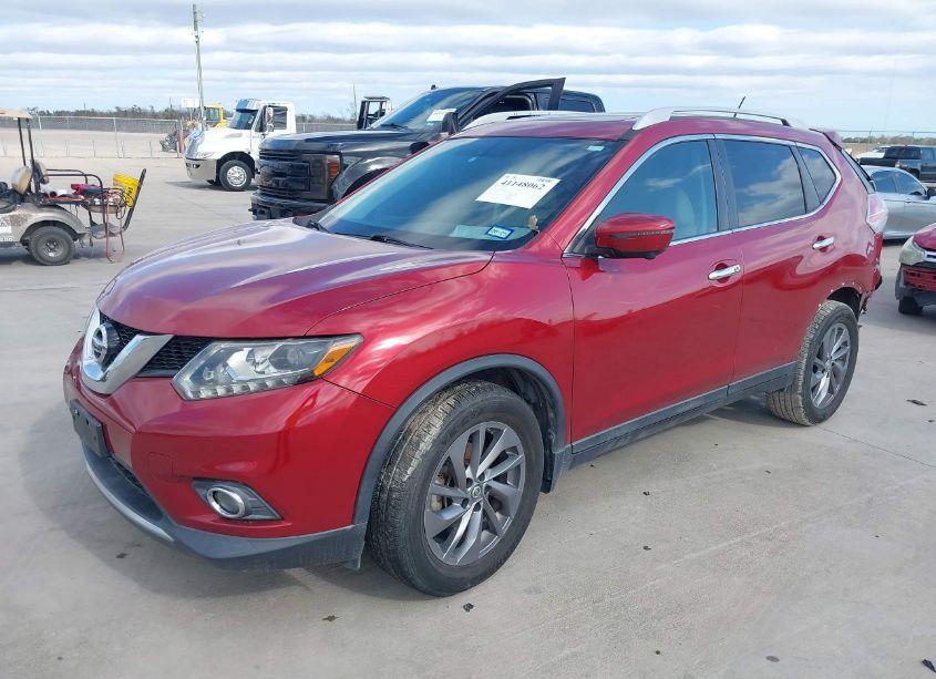 Photo 2 of 2016 Nissan Rogue SL (VIN 5N1AT2MT3GC749486)