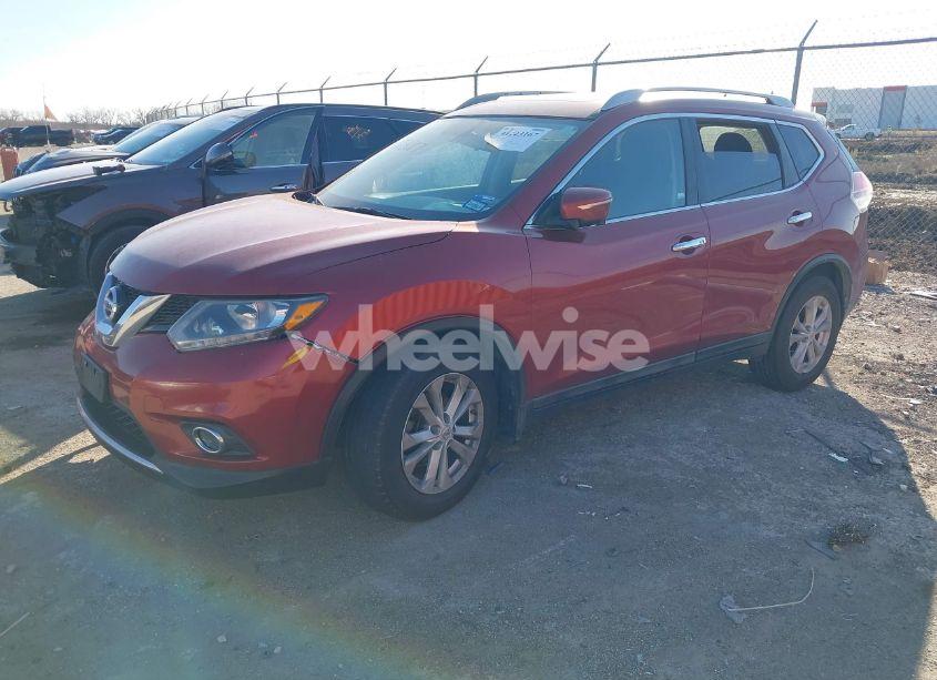 Photo 2 of 2014 Nissan Rogue SV (VIN 5N1AT2MT4EC804007)