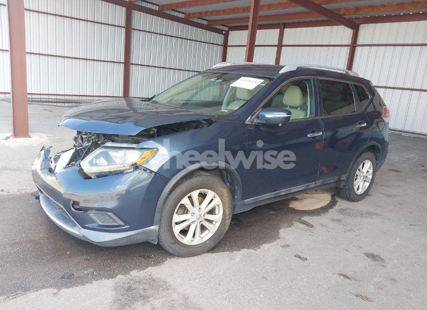 Photo 2 of 2015 Nissan Rogue S/SL/SV (VIN 5N1AT2MT5FC758950)