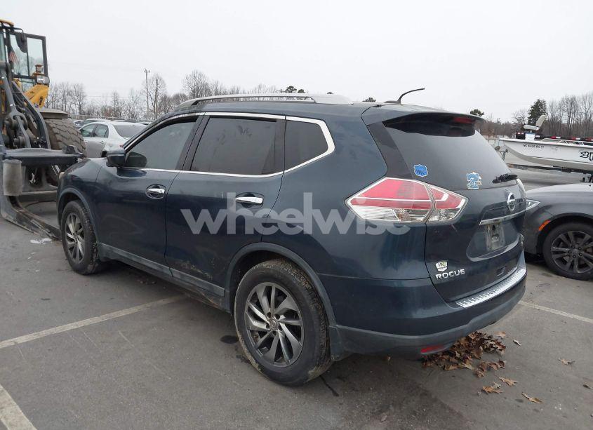 Photo 3 of 2015 Nissan Rogue SL (VIN 5N1AT2MT6FC781301)