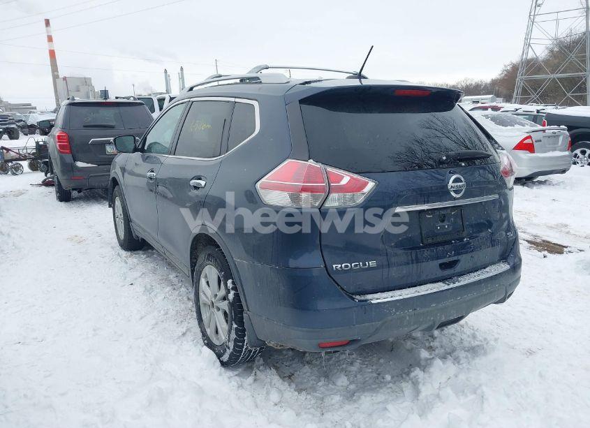 Photo 3 of 2015 Nissan Rogue SV (VIN 5N1AT2MT6FC906412)